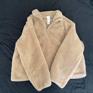 Tan teddy jacket